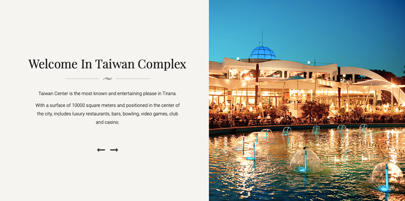 台灣廣場的英文版網頁，除了名字以外，跟台灣完全無關。Source：Kompleksi Taiwan