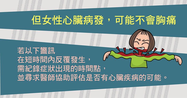 女性症狀可能較不明顯!正視心臟病發的 7 個警訊_img_4