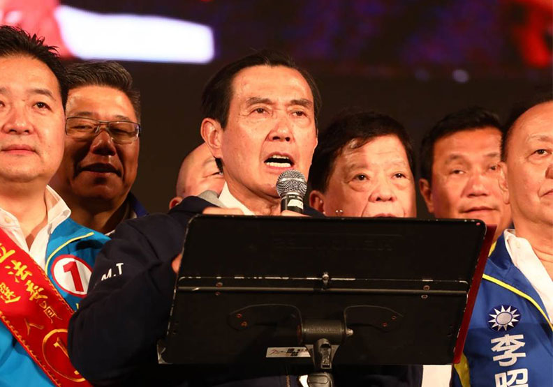 前總統馬英九卸任後陸續挨告300個案子。遠見池孟諭攝影