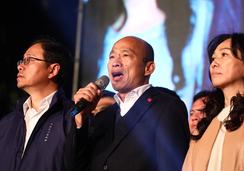 靠著韓國瑜的加入，也有望讓百萬韓粉「愛屋及烏」，將選票灌給侯友宜。池孟諭攝