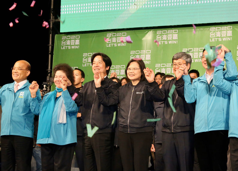 這次王世堅與何志偉的「堅偉之爭」，也被認為是總統蔡英文與副總統賴清德的「高層內戰」。張智傑攝