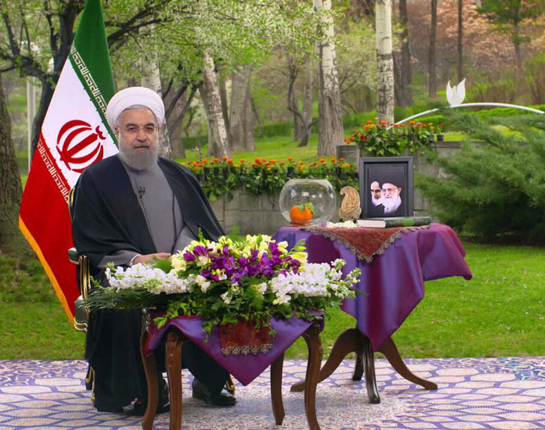 伊朗總統羅哈尼(Hassan Rouhani)。