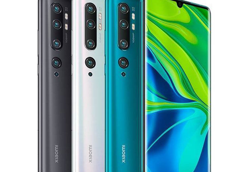 2019年12月上市的小米CC9 Pro具備五鏡頭。