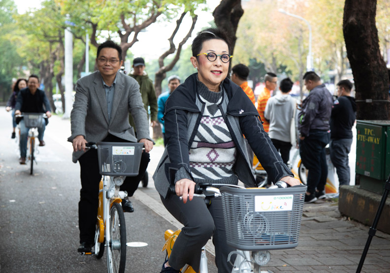 Youbike發言人劉麗珠是推動Youbike成功普及化的重要人物。
