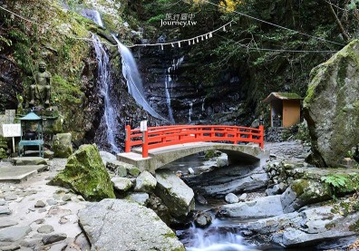 大阪犬鳴山溫泉鄉賞紅葉 行者修煉的神秘瀑布