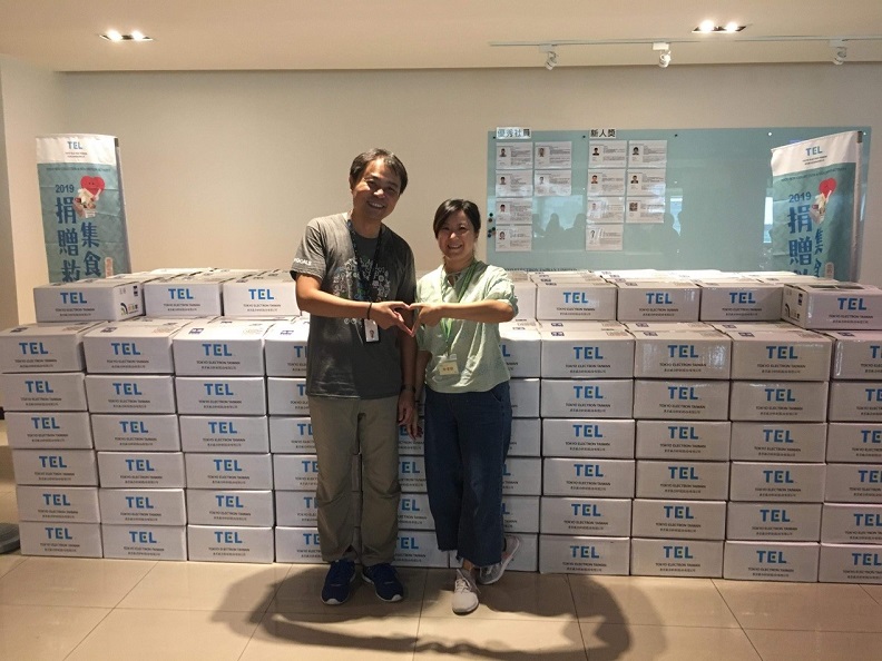 陳瑞禮課長認為參與公司的公益活動,帶著家人一起做有意義的事,也是給孩子很好的教育機會。