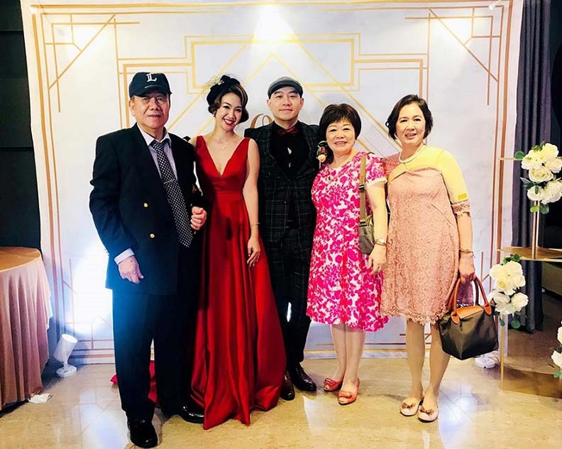 去年廖輝英兒子娶媳婦,同年女兒也出嫁了,廖輝英迎來人生的空巢期。(出自廖輝英臉書)