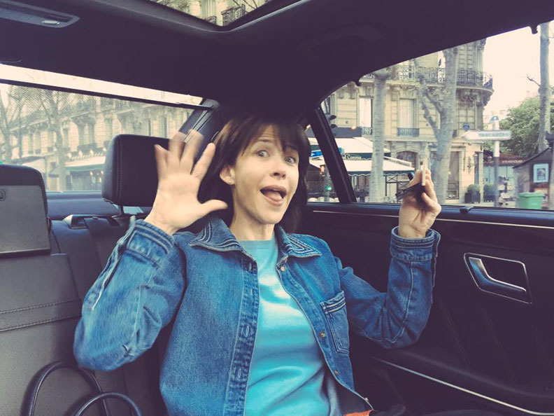 取自Sophie Marceau粉絲專頁。