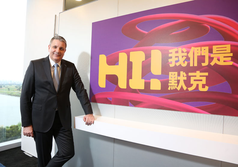 全球默克集團執行董事暨特用材料事業體執行長凱．貝克曼。