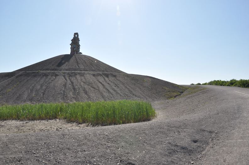 位於德國埃森的煤渣山。(圖片提供:楊天豪)