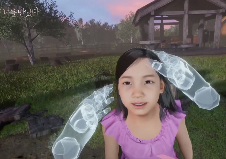 製作團隊讓母親再次見到女兒,甚至還能有鮮明互動