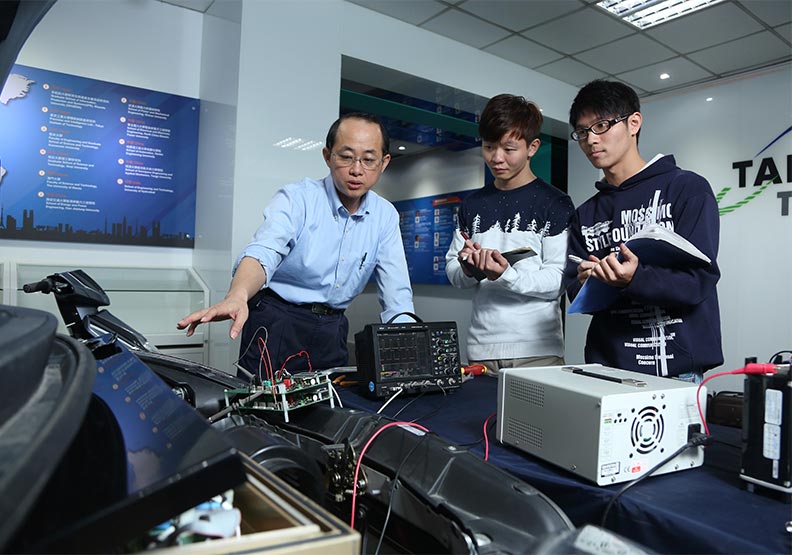 圖為臺北科技大學車輛工程系。