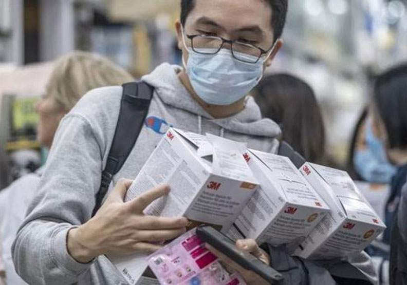 圖／觀研天下統計，3M口罩是中國醫用品牌口罩市場最大銷量霸主。取自新浪微博