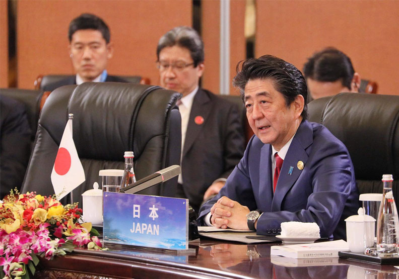 圖／日本首相安倍晉三。取自@AbeShinzo twitter