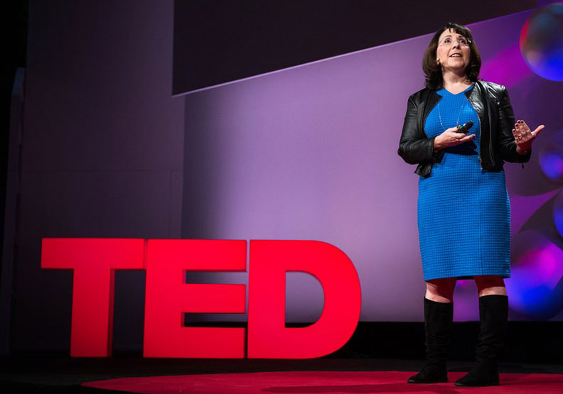 波士頓東北大學心理學教授麗莎．費爾德曼．巴雷特（Lisa Feldman Barrett）。取自twitter