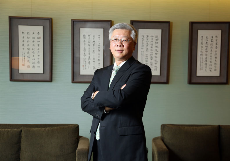 台新金控總經理林維俊。張智傑攝