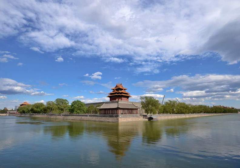 令人悠然神往的藍天白雲