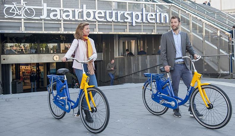 烏特勒支市府相當鼓勵居民用單車應付日常通勤需求。(圖片來源:Station Utrecht Centraal臉書)