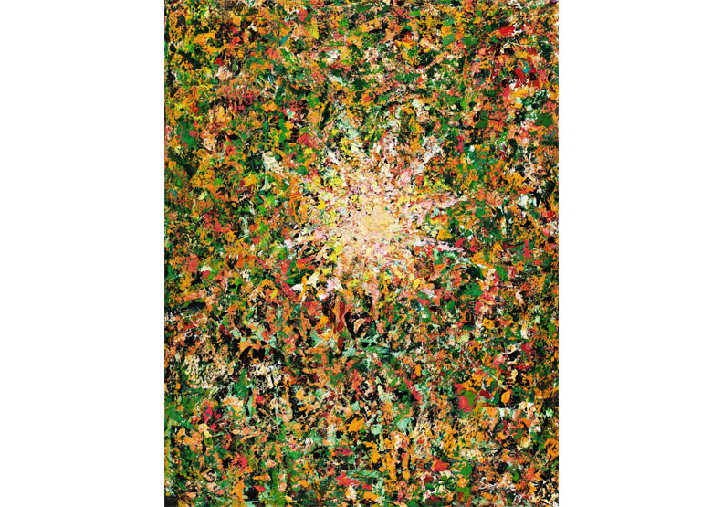 張淑芬畫作「希望之源」。香港蘇富比提供