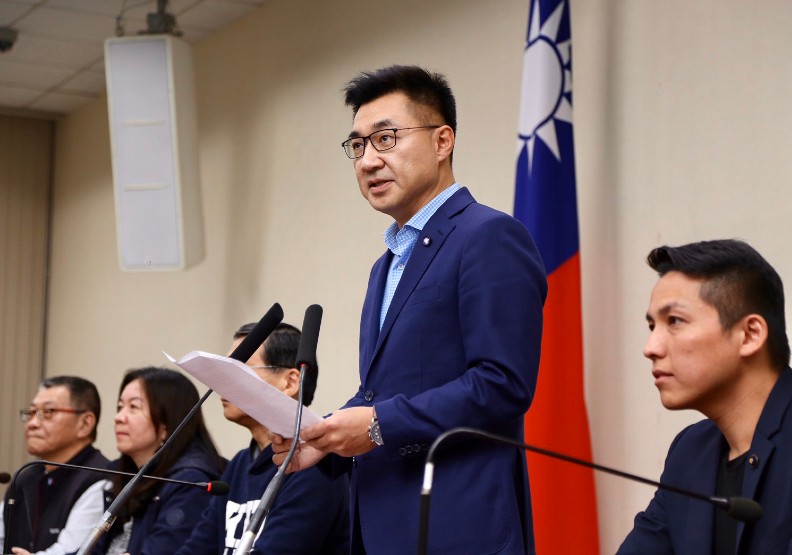 國民黨新任主席江啟臣。