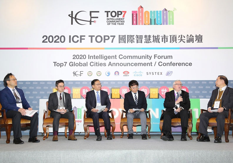 桃園在2019年拿下ICF的TOP1殊榮。圖片取自桃園資科局