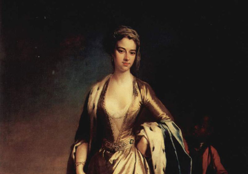 1721年英國大使夫人孟塔古。