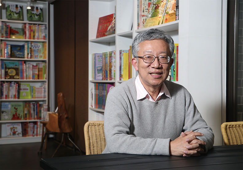 圖／佛系理財大師施昇輝。蘇義傑攝