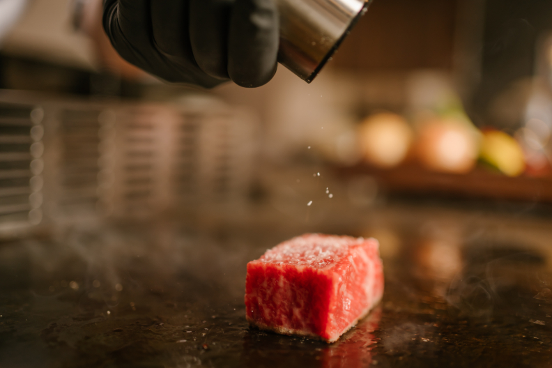 極致的料理手法帶出頂級和牛的100%風味。