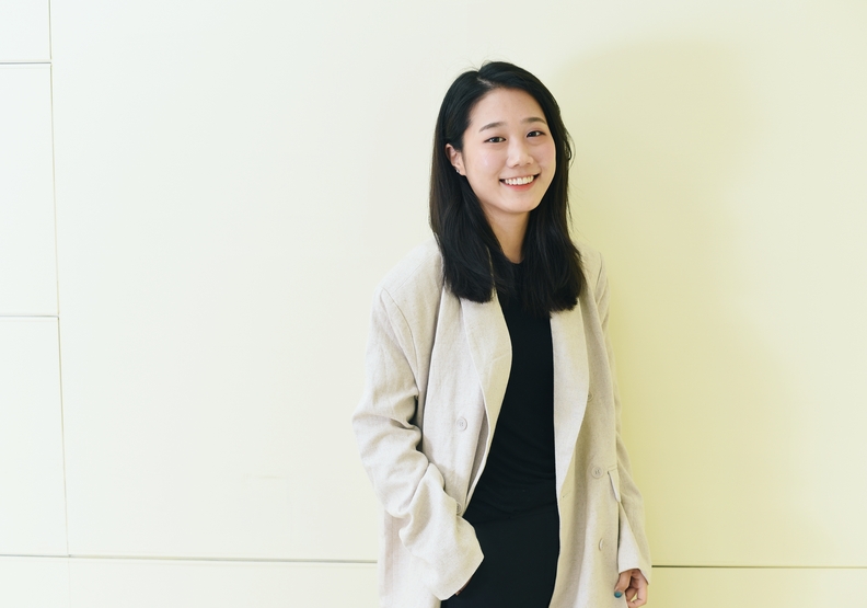 清新自然的個性是她最亮眼的氣質