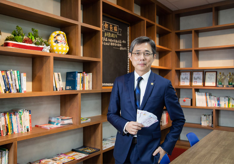 美廉社總經理邱光隆。池孟諭攝