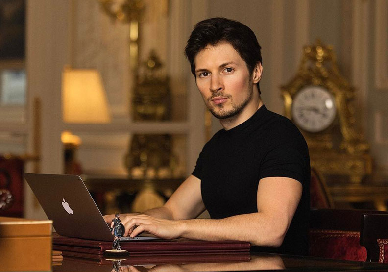 Telegram創辦人之一帕沃爾．杜羅夫（Pavel Durov）。取自@durov instagram