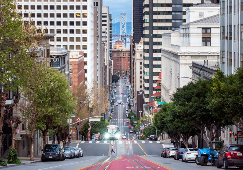 封城下的舊金山。取自@sirgious twitter