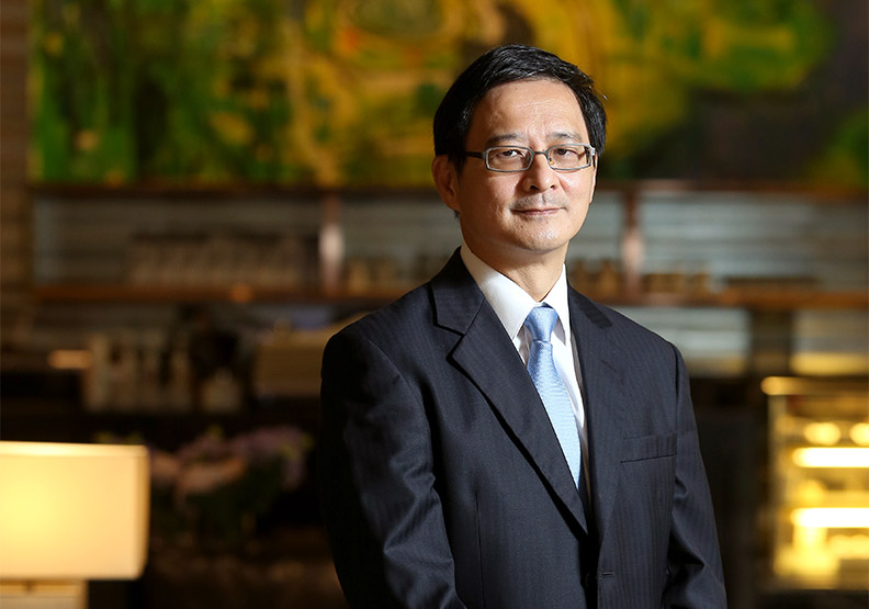 中租控股策略長廖英智。