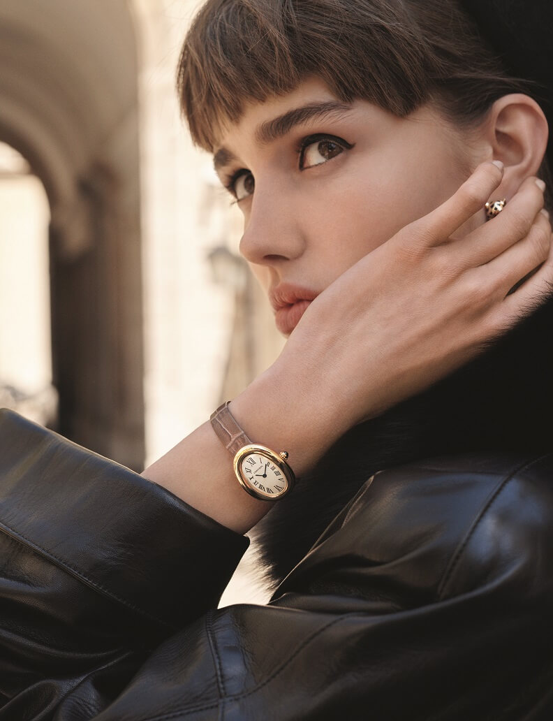 Cartier Baignoire腕錶系列,風格獨特、優雅細膩,是現代都會女性的腕錶首選。