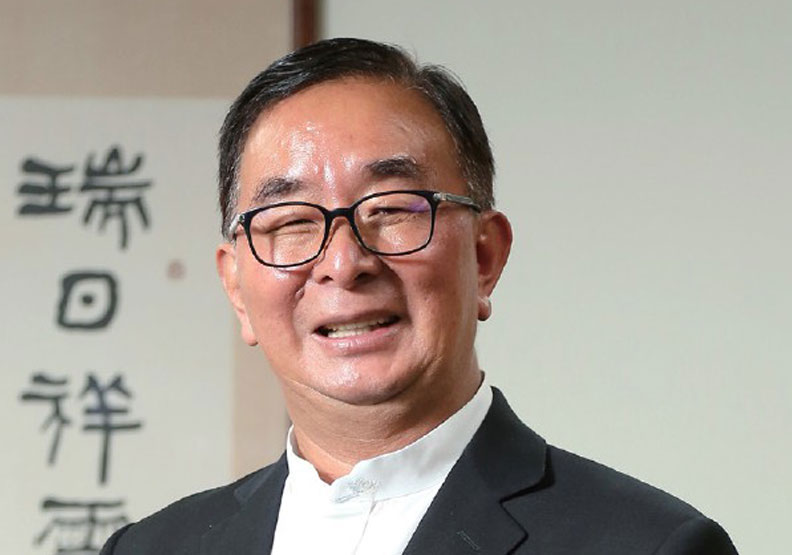 圖／麗明營造董事長吳春山。張智傑攝