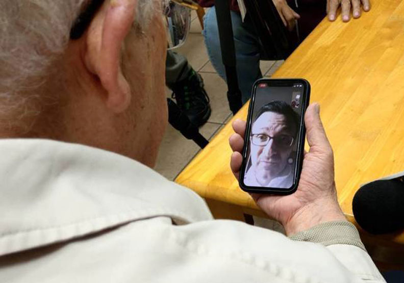 呂若瑟與義大利靈醫會總會秘書長視訊聯絡得知當地情況非常慘。聯合新聞網提供