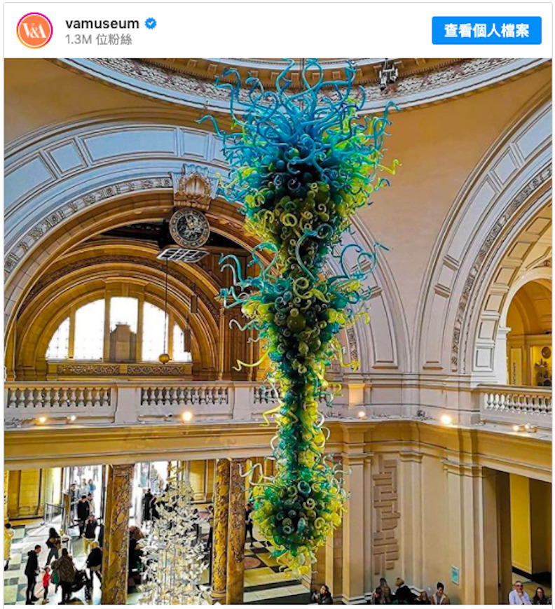 維多利亞與亞伯特博物館Victoria and Albert Museum。