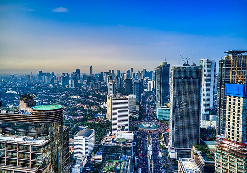 印尼人口是世界第四大，占東南亞一半人口。取自pexels