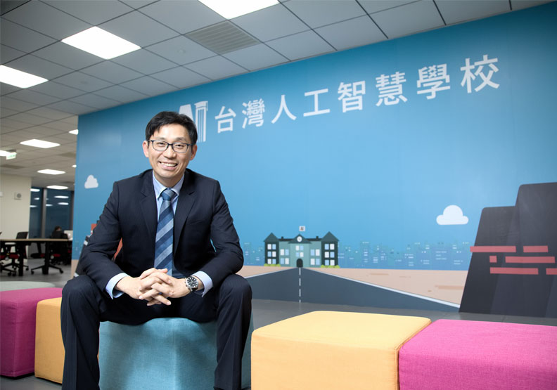 圖／台灣人工智慧學校執行長、玉山金控科技長陳昇瑋。池孟諭攝