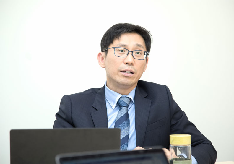 陳昇瑋認為面對AI世代,企業主必須換腦袋。池孟諭攝