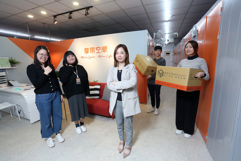 國內最早投入迷你倉市場的「摩爾空間」。
