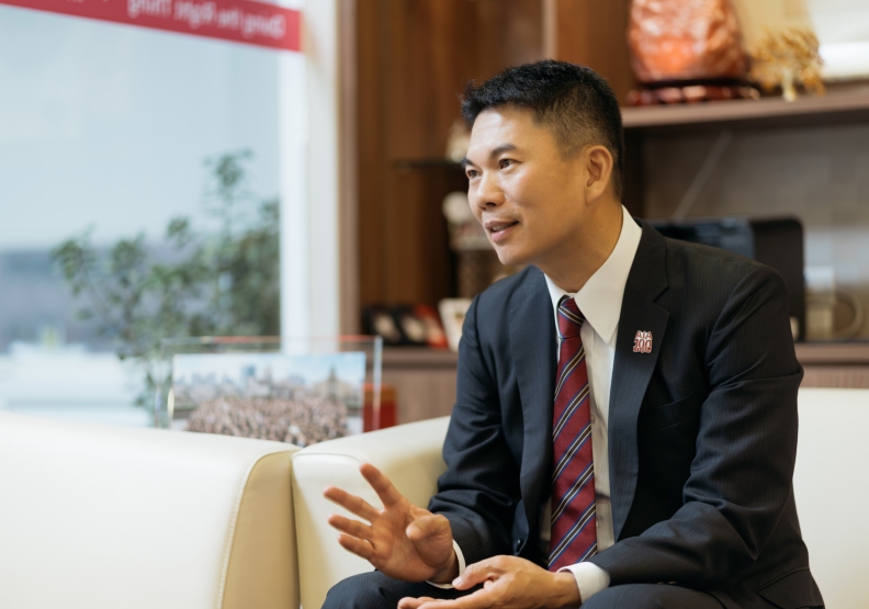 友邦人壽總經理侯文成。