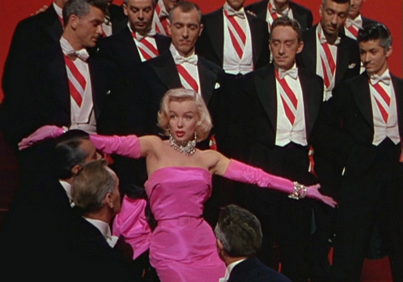 瑪麗蓮夢露的電影《紳士愛美人》