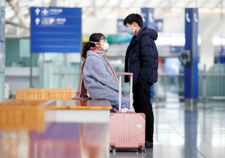 中國的機場目前乘客也非常稀少