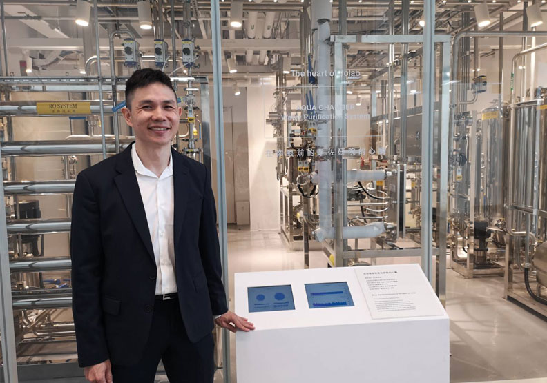 佐研院的「心臟」──純水室。廖君雅攝