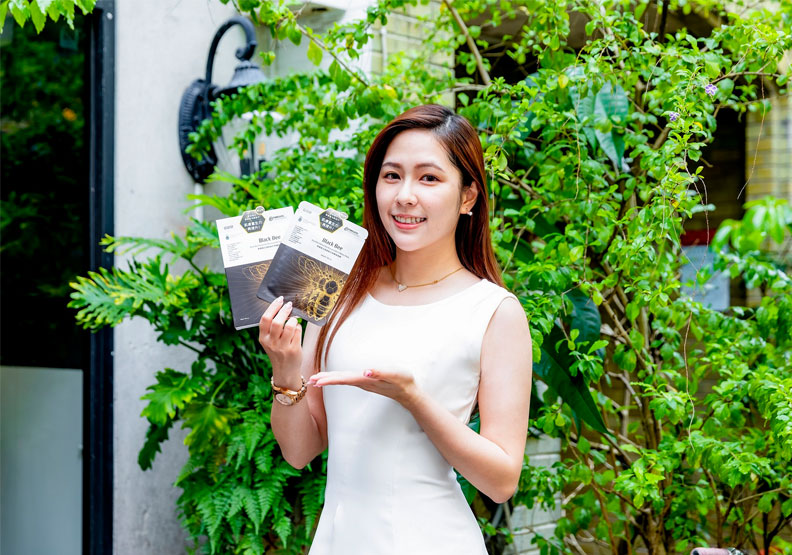 提提研4月宣布推出「黑蜂蜜活源新肌生物纖維面膜」。佐見啦生技提供