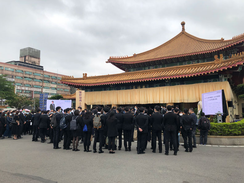 陳昇瑋追思會。林讓均攝