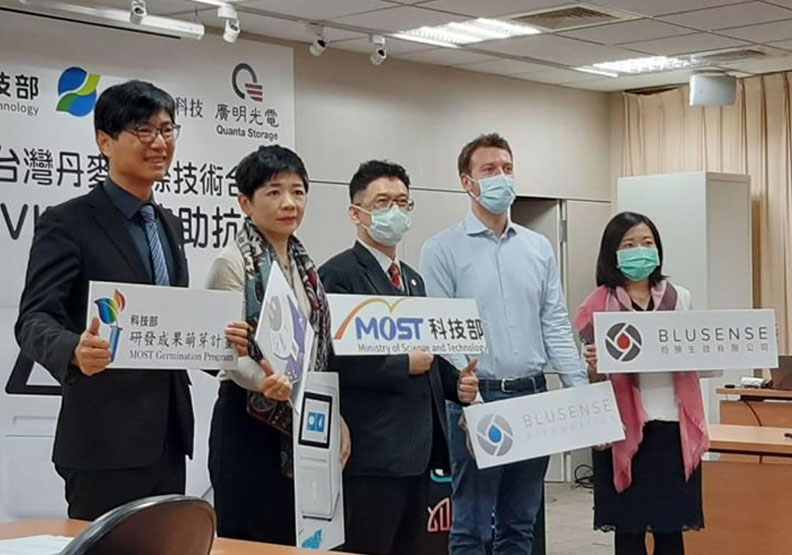 柏勝生技在台灣與丹麥的合資下成立。