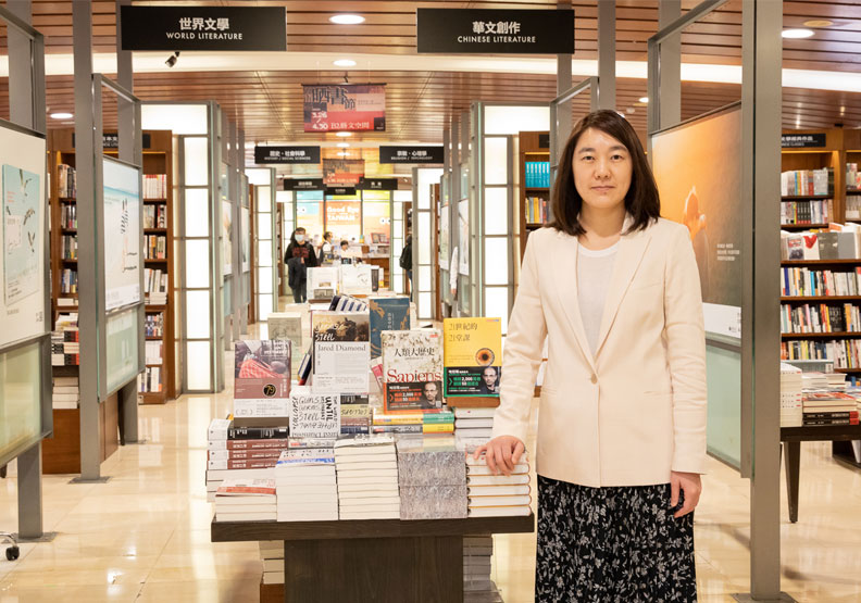 圖／誠品董事長吳旻潔。誠品提供。