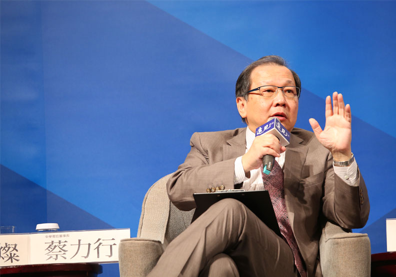 圖／聯發科執行長蔡力行。賴永祥攝